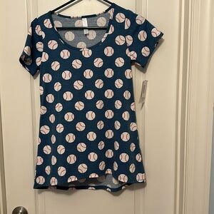 LulaRoe Classic T Baseball shirt